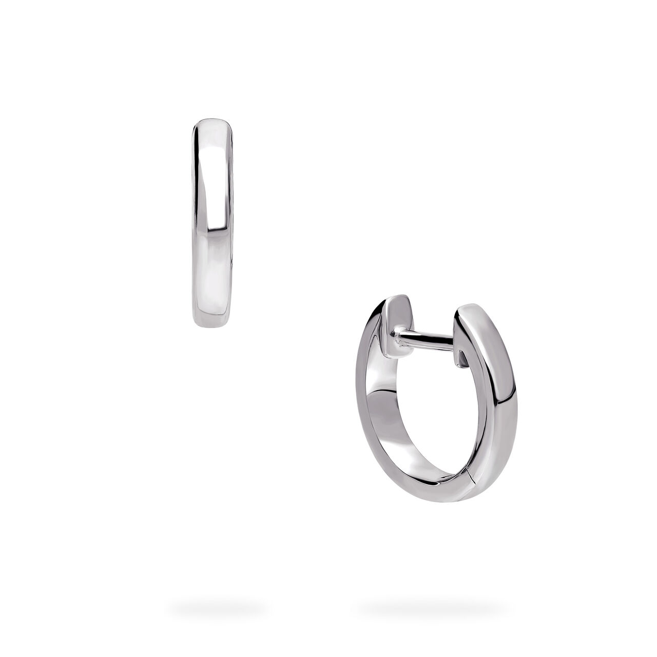 Birks Essentials baby huggie earrings in sterling silver image number 0
